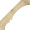 Ekena Millwork 4"W x 36"D x 36"H Balboa Rough Sawn Knee Brace, Douglas Fir BRC04X36X36BOA00RDF - alternate 4